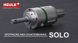 Heule Precision Tools | North America - Spotfacing/Counterboring Tool - SOLO 2023
