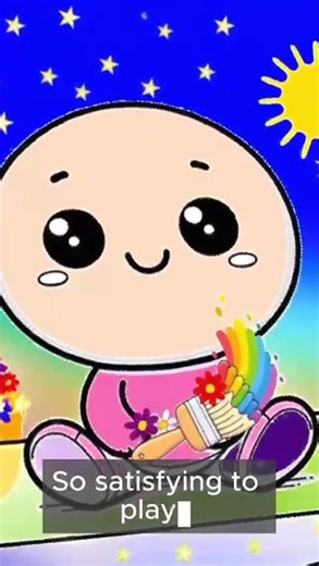 The Perfect Coloring App for Kids! 🎨 100% Ad-Free & Works Offline #shorts