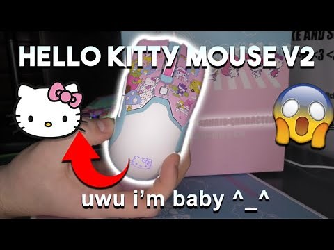 HELLO KITTY MOUSE V2!!! Razer x Sanrio Viper Mini Review! *LIMITED EDITION*