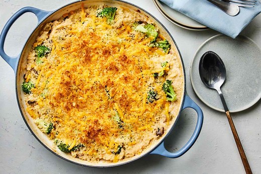 Cheesy Broccoli-And-Rice Casserole