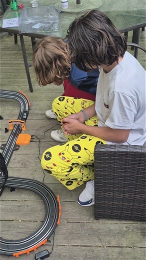 Track Master 1/64 Scale Slot Car Racing Set #slotcars #slotcar #164scale #164scakeslotcars #slotcar