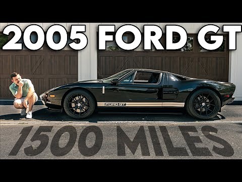 1500 MILE 2005 Ford GT Full REVIEW! The Great, The Good, And The Quirks!
