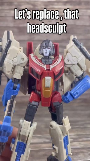9.5K views · 396 reactions | From 赛博坦诊所 电影工作室 3d resin printed starscream head section replacement . . . . . #transformersone #starscream #studioseriestransformers #highguard #transformerstoys | Jhund The Jester | Facebook