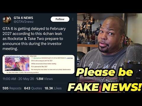 GTA 6 Delayed Till 2027?!