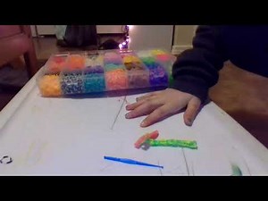 how to make a bookmark bracelet using rubber bands