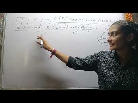 CFT ( cristal field theory ) एक ही विडियो में #savitamam