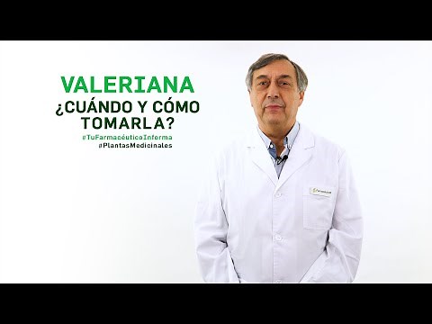 Valeriana, cuándo y cómo debemos tomarla. Tu Farmacéutico Informa - #PlantasMedicinales