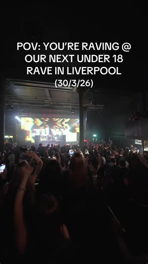 LIVERPOOL WE ARE BACK THIS EASTER! 👀 Sign up now for tickets, we go on sale 4th of March! 🎟️ #juvy #rave #liverpool #under18