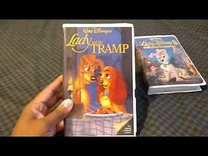 Walt Disney's Lady And The Tramp Double Feature VHS