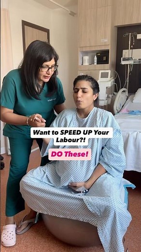 Want to SPEED UP your labor? Do these exercises! #laboranddelivery #birthtips #birthpreparation