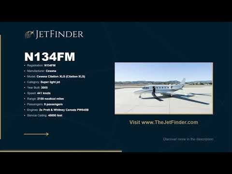 N134FM Cessna Citation XLS | Specs, Owner & History