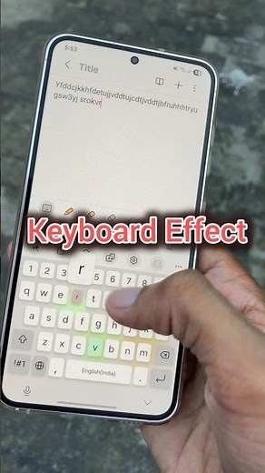 How to Enable Keyboard Effects in Samsung Good Lock | Full Guide 💡#samsung #samsungs25ultra #fold7