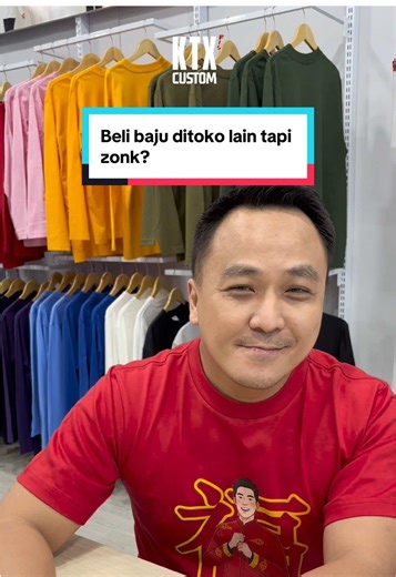 Pengalaman kak Charly Hangdiyanto udah pernah ke toko lain tapi hasil sablonnya gak sesuai ekspektasi 😟 pas ke KTX auto puas banget gak tuh sama hasilnya 🤩 #ktxcustom #sablondtf #kaospolosktx