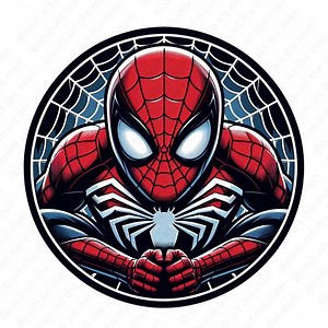 Spiderman Logo, Spiderman Png, Spider Web Png, Transparent Design, Instant Download - Etsy