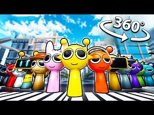VR 360° Incredibox Sprunki Movie Compilation! 4K |