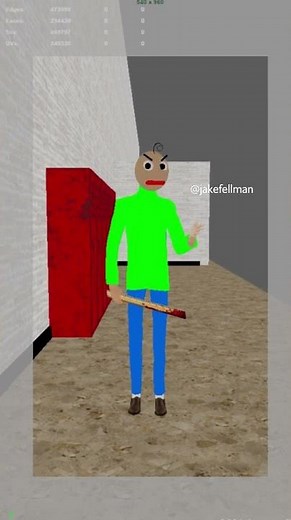 Baldi's Basics EXTRA 009 MY OWN TWO FEET #Shorts