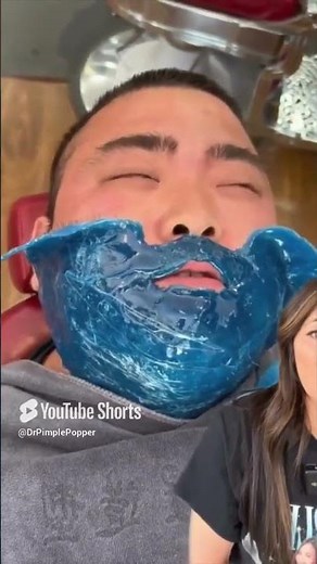 He Really Took It Like a CHAMP 🥇 #DrPimplePopper