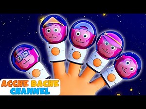 Alien Finger Family Songs For Kids | Nursery Rhymes By Acche Bache Channel