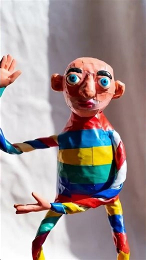 Funny Dancing Puppet 😂🔥 | 3D Viral Short