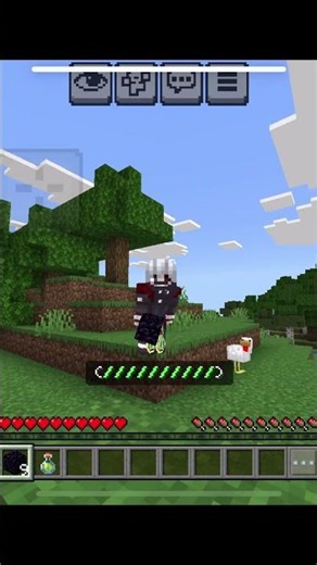 Minecraft but poop gives you op items #minecraft #shorts