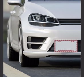 Hunters Star Quilt Block License Plate Frame - Red & White Novelty License Plate Cover, Glossy License Plate Frame, Cottage Core Plate Frame - Etsy UK