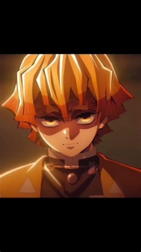 eye contact with zenitsu #demonslayer #anime