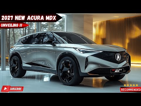 FIRST LOOK! The All-New 2027 Acura MDX Stuns the World With a Bold Luxury Redesign!