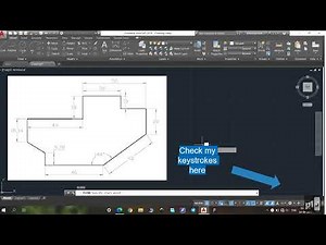60 AutoCAD 2D 3D Drawings and Practical Projects -- Exercise #1 [2D]