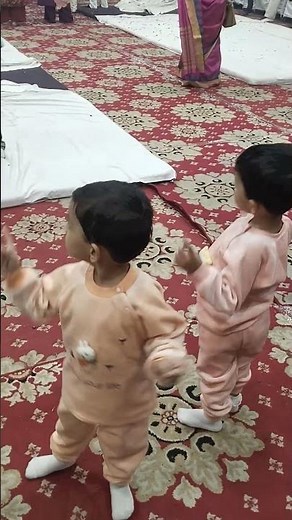 #cutebaby #twinmoments #radhakrishna #2025 #dance