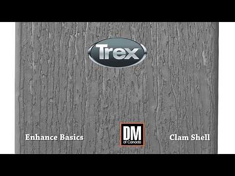 Trex Enhance Basics Composite Decking, Clam Shell