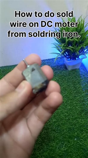 How to Use a Soldering Iron 🔥 | Motor Soldering Easy Tutorial #solder #soldering #solderingtip