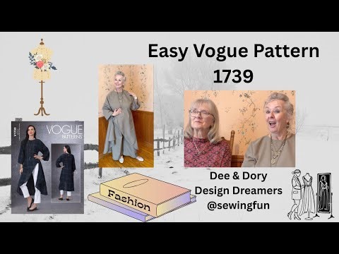 Easy Vogue Pattern 1739 ep 52-25 4K