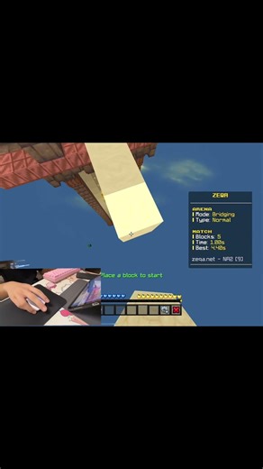 Double click Moonwalk bedrock Addons #minecraft #zeqa#moonwalk