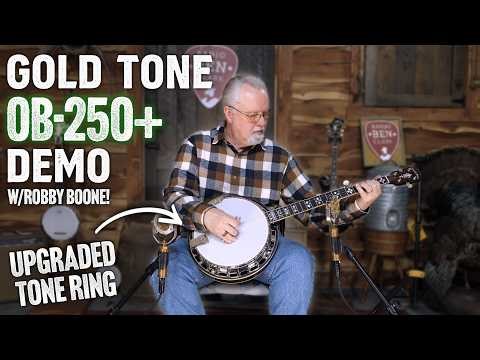 Gold Tone OB-250+ Banjo Demo! (w/JLS Tone Ring)