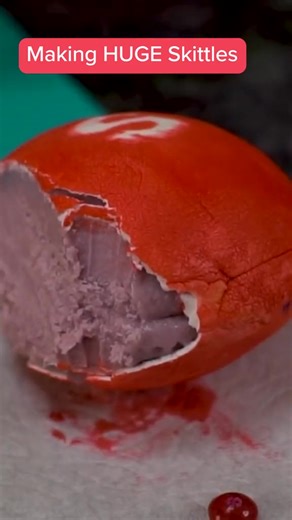 How To Make Giant Skittles | The King of Random