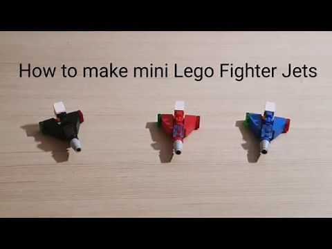 How to make mini Lego fighter jets