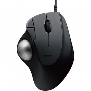トラックボール マウス 有線 5ボタン ベアリングユニット エルゴノミクス IST エレコム トラックボールマウス 【通販モノタロウ】