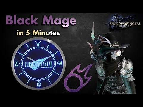 Black Mage/BLM in 5 minutes ( Final Fantasy XIV - Job Overview)