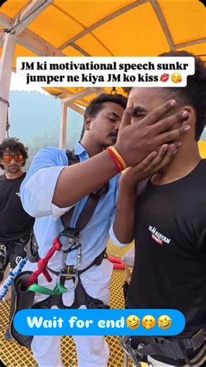 Khêmkártìk Çhâúháñ on Instagram: "Jumper ne kiya jumpmaster ko kiss motivation dene ke bdle. . . . . . @himalaya_putra17 #rishikesh #adventure #instagram #bungyjumping #bungy #explorepage✨ #explore #india #indiapictures #viralreels #viralvideos #viralpost #virals #viral #reel #reelsvideo #réel #reelitfeelit #reelsviral #reelsofinstagram #reelsvideo #reelsindia #reelsinstagram #reelkarofeelkaro #trendy #trending #trendingnow #trendingsongs #trend #funny #motivation"