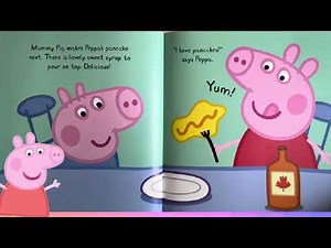 Peppa Pig! Pancakes! read aloud English and bedtime stories for kids