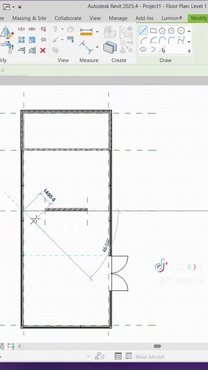 Room Separator Revit | Tutorial #architecture #revittutorial #architecturestudent