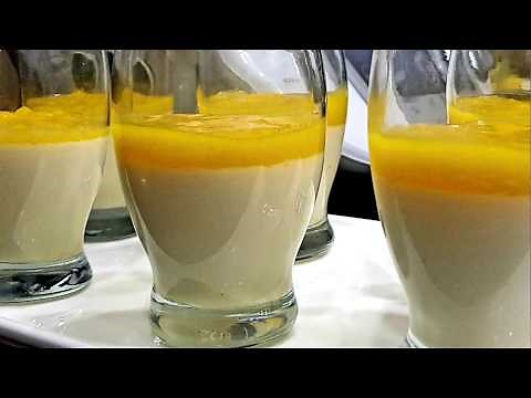 recette Panna cotta à l'agar agar au thermomix TM5