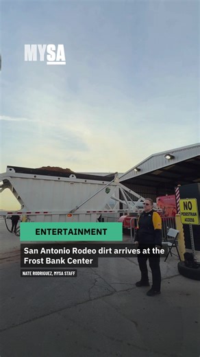 San Antonio may be amazed to know that the San Antonio Rodeo has used the same dirt in the arena area since 1988 🤠 Yes, approximately 2,160 tons of soil have been used during the annual event for the last 35 years. In setting the ground up for the San Antonio Stock Show & Rodeo, it takes crews roughly seven hours to move about 70 truckloads worth of the dirt into the Frost Bank Center. Of course, that includes spreading out and leveling out the soil so that it’s about a foot deep across the are