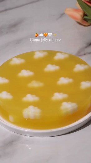 Suzu Homecafe🧸 on Instagram: "Cloudy Jello Cake!🍊🧡☁️✨ So good and so pretty!! Do try and enjoy lovesss🫶🏼 I got the cutest kitchen appliances directly from Japan to my doorstep via @rakufun_shopjapan 🩷 It was an easy process and an amazing experience with 0 purchasing fee, free consolidation, and 90-days free Storage! How amazing it that!✨ Click the link in my bio and download the app now! To get all kawaii items from Japan!🤩💖 Ingredients:💌 Cloud Jello:☁️ >Water - 1/2 cup >Sugar- 1/4 cup