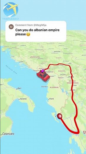 The map of greater Albania #country #geographythroughmaps #europe #geography #mapping