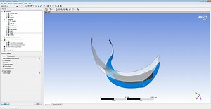 涡轮叶片Centrifugal pump with Vista CPD Ansys