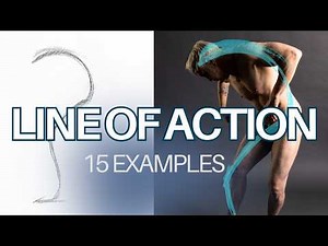 15 Line of Action Examples for Gesture Drawing