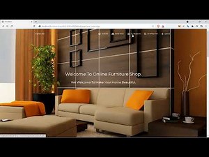 Online Furniture Shop | Web Mini Project | php | html | download
