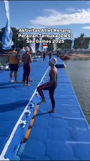 Akuatik Indonesia on Instagram: "Aktivitas para atlet Tim Renang Perairan Terbuka (OWS) 🇮🇩 Mereka sedang berjuang di Cabor OWS Sea Games 2025 yang digelar di Pinnacle Grand Jomtien Resort, Pattaya, Chonburi, Thailand. Dukung dan doakan mereka yaz Terus semangat Tim OWS Indonesia 🔥 #Akuatik #AkuatikIndonesia #AyoBeRenang #SeaGames2025 #RenangPerairanTerbuka #OWS"