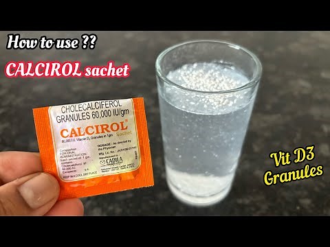 How to use CAlCIROL Sachet | CALCIROL Vit D3 Granules Use , Benefits & Dosage | Vit D Supplement